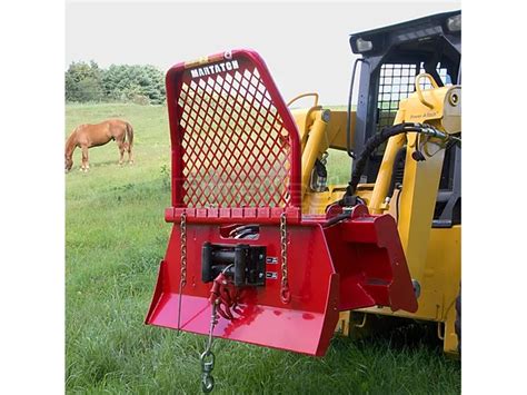 skid steer winch attachment martatch|skid steer attachments.